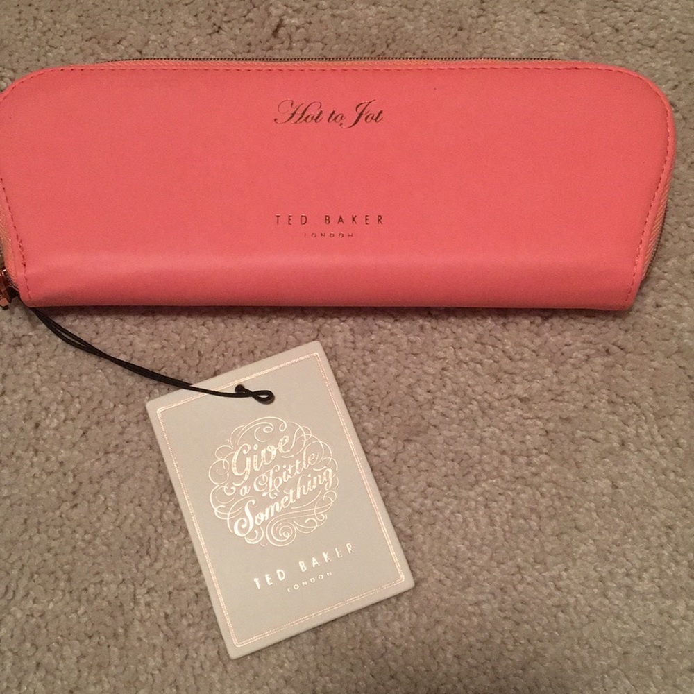NWT Ted Baker London Hot to Trot Pencil Case